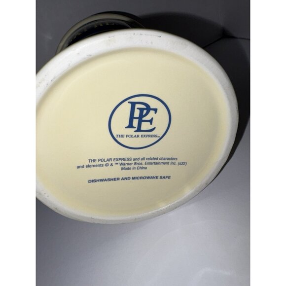 The Polar Express Christmas ceramic 3D "BELIEVE " Coffee Mug Hot Chocolate Cup - Picture 6 of 6